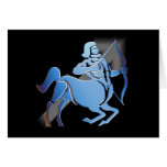 Sagittarius - Designer Zodiac Birthday Card