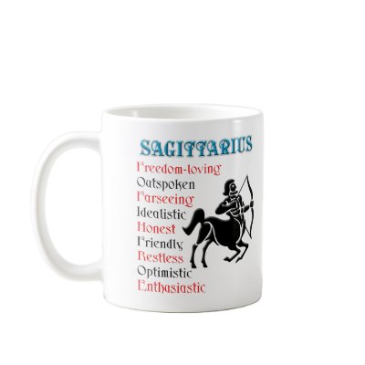 Sagittarius Horoscope Zodiac Sign Mugs by all_items
