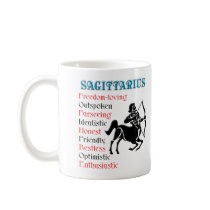 Sagittarius Horoscope Zodiac Sign Mugs