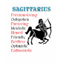 Sagittarius Horoscope Zodiac Sign t-shirts