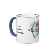 Sagittarius, I am:Impatient& Independant, My Mo... mugs