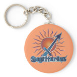 Sagittarius Key Chain