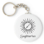 Sagittarius Keychain