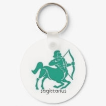Sagittarius Keychain
