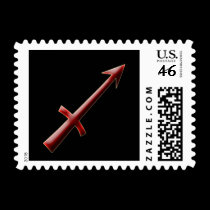 Sagittarius-keychain-2 postage