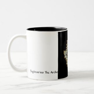 Sagittarius Khamsa Mug