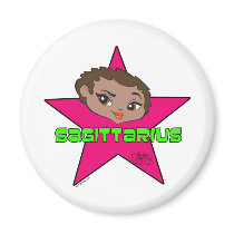 Sagittarius Magnet by zodiacgirlz Sagittarius Magnet