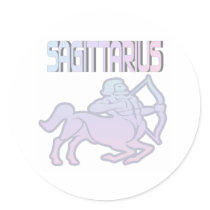 Sagittarius Pastels stickers