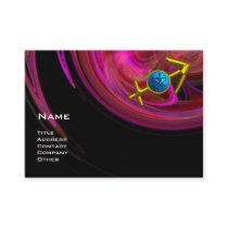 SAGITTARIUS - pink violet purple black red blue Business Card Templates