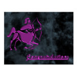 Sagittarius Post Card