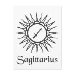 Sagittarius Postcard