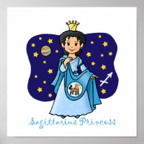 Sagittarius Princess Posters