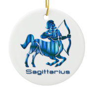 Sagittarius Profile Ornament ornament
