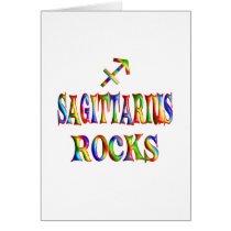 Sagittarius Rocks Card