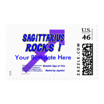 Sagittarius Rocks ! Postage Stamps