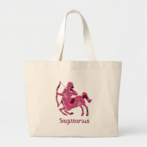 Sagittarius Sign Canvas Bag