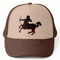 Sagittarius Silhouette Cap hats by YellowRoseGallery Sagittarius Silhouette Cap hats