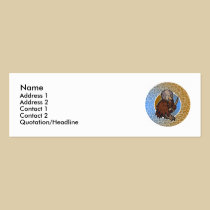 Sagittarius Skinny Cards business cards