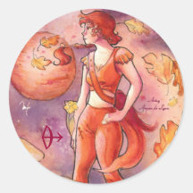 Sagittarius Stickers