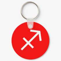 Sagittarius Symbol keychains