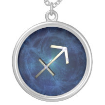Sagittarius symbol necklaces