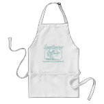 Sagittarius Teal Aprons