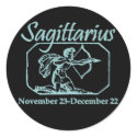 Sagittarius Teal stickers by horoscope_signs Sagittarius Teal stickers