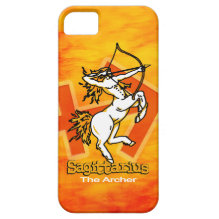 Sagittarius The Archer zodiac fire iphone 5 case