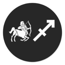 Sagittarius with Symbol stickers