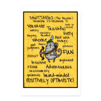 sagittarius wordcloud poster posters