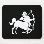 Sagittarius Zodiac Pictogram Mousepad