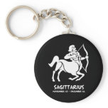 Sagittarius Zodiac Sign Key Chains