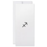 Sagittarius - Zodiac Sign Rack Card Template