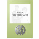 Sagittarius Zodiac Star Sign Premium Silver Photo Cutout