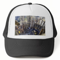 Sagrada familia, aerial, Barcelona, Spain Hat