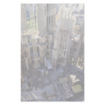 Sagrada familia, aerial, Barcelona, Spain Stationery Paper