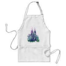 Sagrada Familia Barcelona Apron