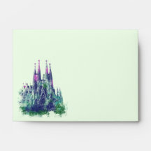 Sagrada Familia Barcelona Envelopes