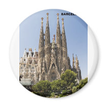 Sagrada Familia Barcelona Spain Magnets
