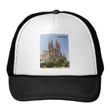 Sagrada Familia Barcelona Spain Trucker Hat