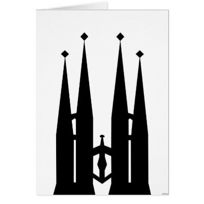 Sagrada Familia Cards by lonvig