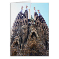Sagrada Familia church cards