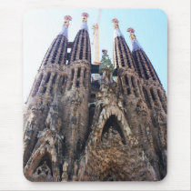Sagrada Familia church mousepads