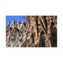 Sagrada Familia detail Print