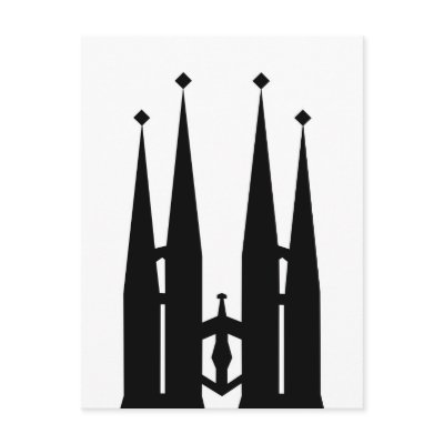 Sagrada Familia Postcards by lonvig