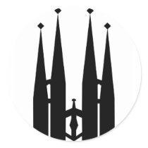Sagrada Familia stickers by lonvig Sagrada Familia stickers