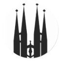 Sagrada Familia stickers
