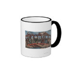Saguache, Colorado - Large Letter Scenes Mug