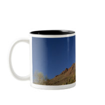 Saguaro cacti and Tucson Mountains, Tucson Mugs