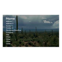Saguaro Cactus Business Cards